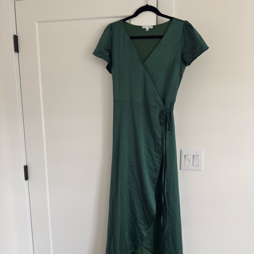 Baltic Born Forest Green High Low Dress